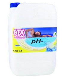 CTX 15 Minorador de pH líquido - 10Kg - Fórmula Diluída